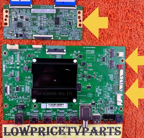 Fire Tv Omni K24NE5 (B08T6J1HG8) Main /T-con Boards M8-0TITAN3-MA200AA