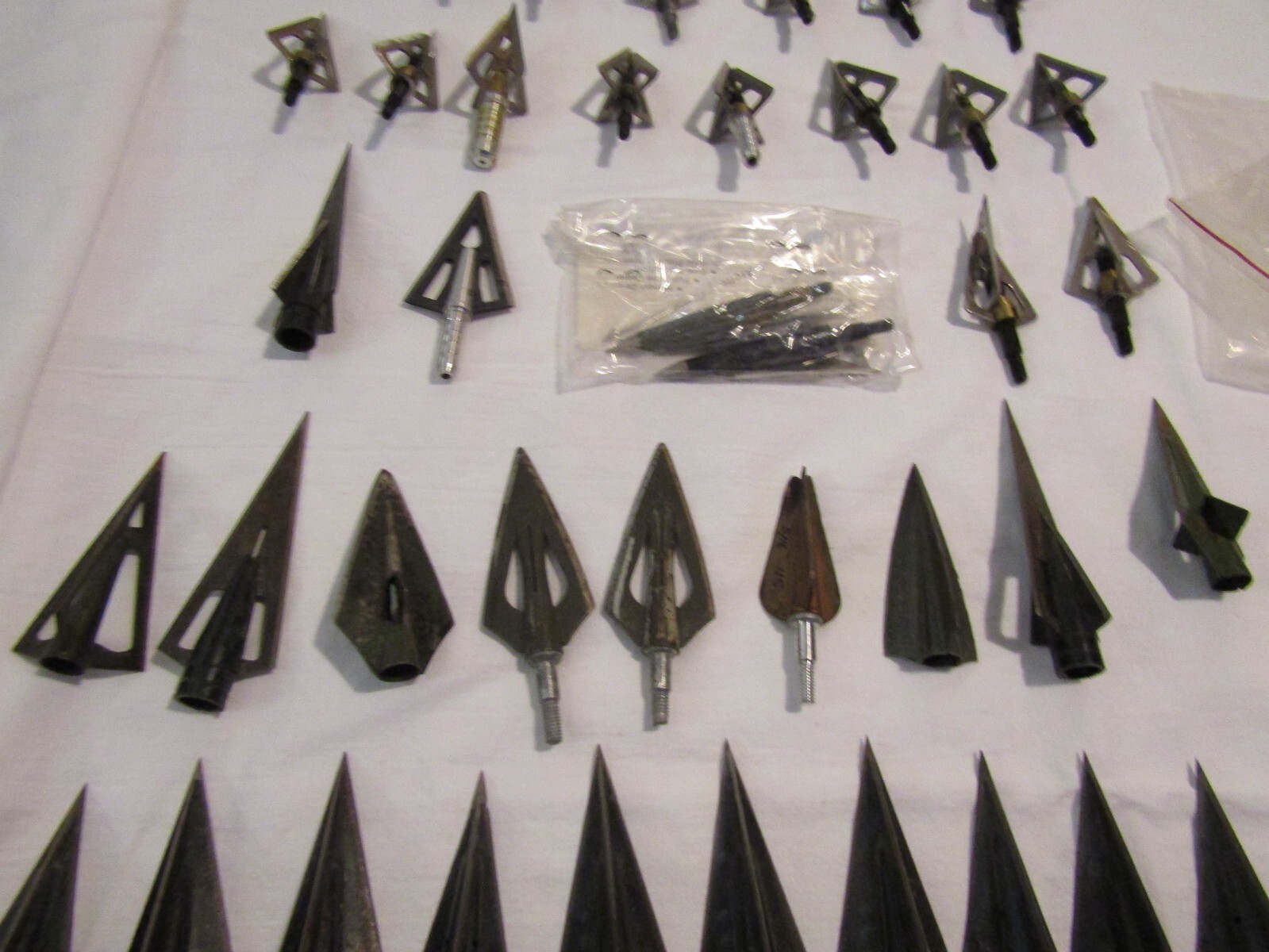 Large Lot Over 75 Vintage Archery Broadheads eBay
