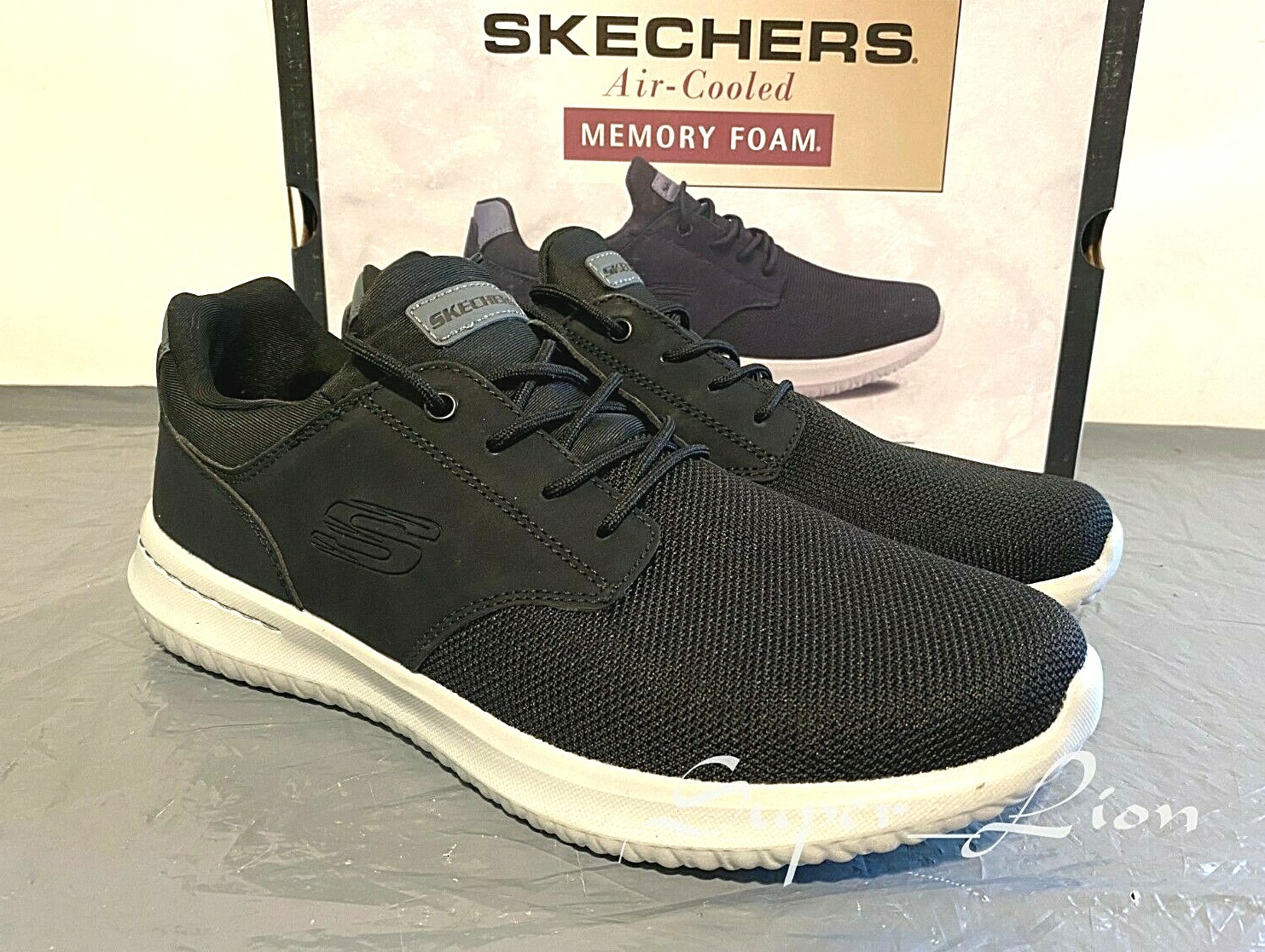 Skechers Men's Air-Cooled Memory Foam 