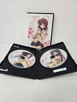 Clannad - Collection 1 and 2 DVD 2009 Sentai Filmworks 4 Discs