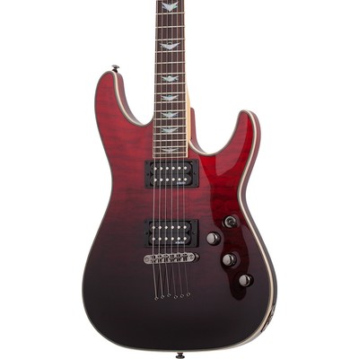 Schecter Omen Extreme-6 Electric Guitar, Rosewood Fingerboard, Blood Burst