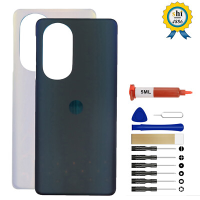 Back Battery Cover Housing Case For Motorola Moto Edge 30 Pro XT2201-1 +Toolkit