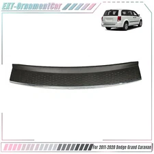 Rear Center Chrome Plastic Bumper Step Pad For Dodge Grand Caravan 2011-2020