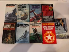 Lot Of Vintage War WW2 Paperback Novels Kobra Manifesto Ghost Cruiser HK 33 etc