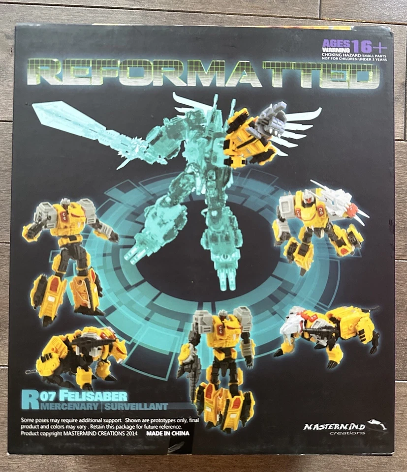 Mastermind Creation Transformer Reformatted FELISABER R07 Masterpiece MMC MP NEW - Image 2 of 4