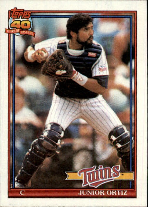 1991 Topps #72 Junior Ortiz - BB