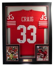 Roger Craig Autographed San Francisco 49ers Jersey Framed Beckett 205114