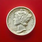 1925-D Mercury Dime-XF