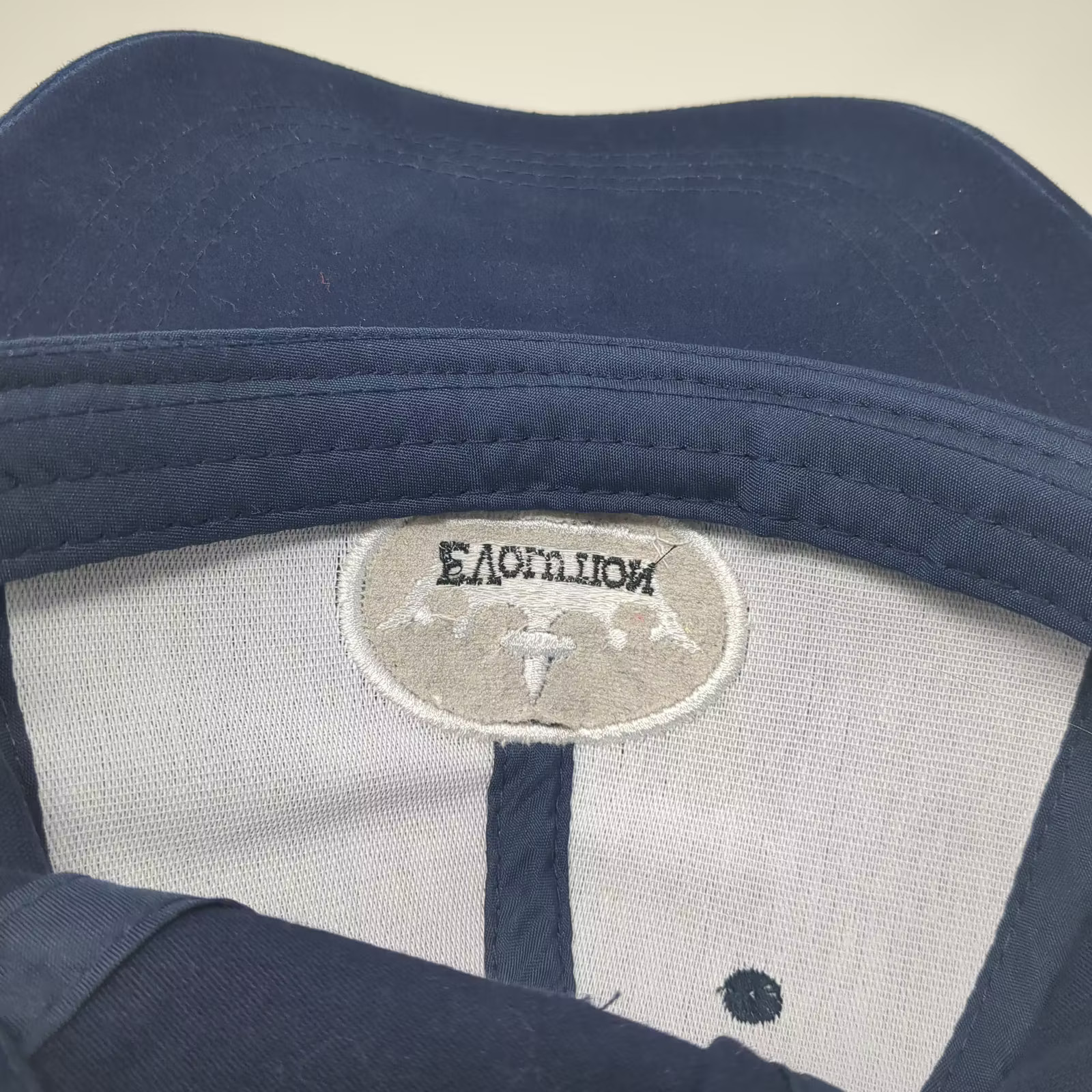 Evolution Baseball Cap Blue White OS Embroidered … - image 8