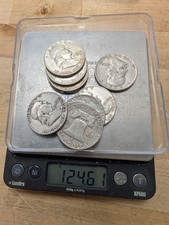 Lot Of 10 Benjamin Franklin Half Dollars  $5 FV