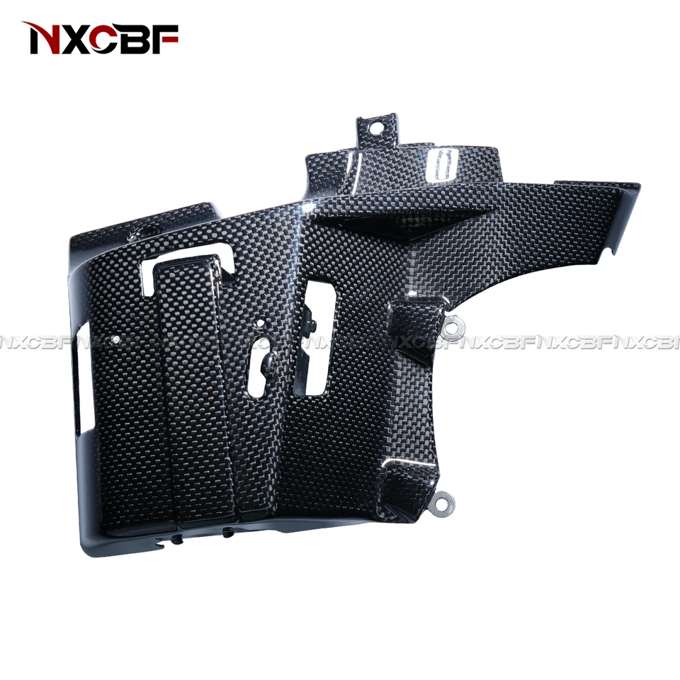 2017-2021 Ducati Monster 1200/S 100% Carbon Fiber Left Side Engine Cover Fairing - Imagem 2 de 4