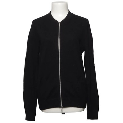 Soft Goat, Strickjacke, Damen, Größe: S, Schwarz, Einfarbig, Feinstrick #SjD