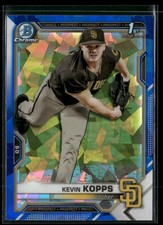 2021 Bowman Draft Sapphire Edition #BDC-7 Kevin Kopps