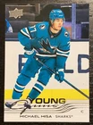2025-26 Upper Deck Series 2 Young Guns Michael Misa San Jose Sharks! #487