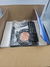 Apex Digital DT502 TV Converter Box Analog Pass Through With Remote - NEW 