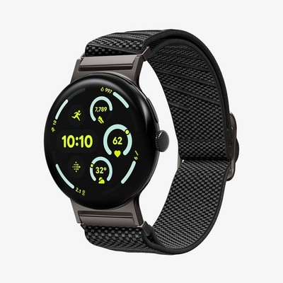 For Pixel Watch 4 / 3 (41mm) | Spigen Lite Fit X Nylon Modern Style Band