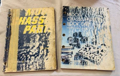 2 Moog Chassis Parts Catalog 1966 1970