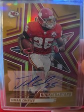 2025 Panini Rookies & Stars - Jamaal Charles #10 Signatures 133/199 (AU)