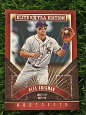 Alex Bregman 2015 Panini Elite Extra Edition Prospect Rookie #3 Astros