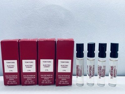 Tom Ford Electric Cherry Eau De Parfum 2ml x 4 Perfume Sample Spray