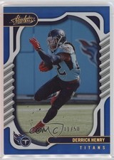 2022 Panini Absolute Spectrum Blue 11/50 Derrick Henry #82 13hf