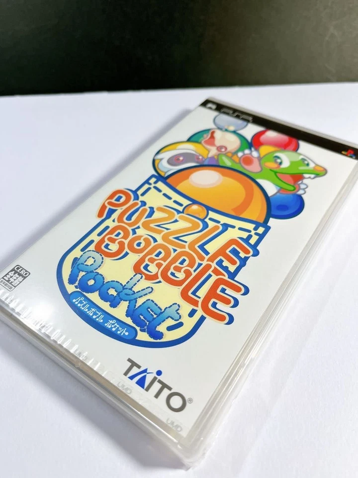 Puzzle Bobble Pocket PSP PlayStation Portable Japanese New Sealed - Image 2 of 4