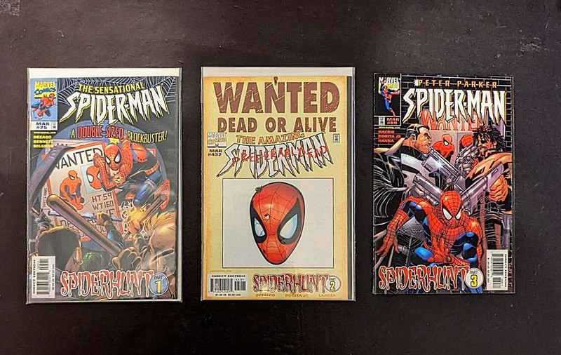 Spider-Man: Spiderhunt Comic Book Lot Marvel Peter Parker Punisher