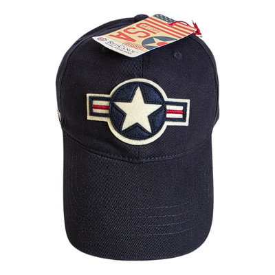 New Red Canoe US Air Force Roundel Logo Baseball Hat Cap Adjustable Strap NWT