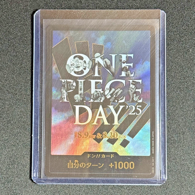 ONE PIECE DAY 25　ドンカード　台紙付き　10セット One Piece Day '25 DON!! Japanese Premium Collection Promo Card | eBay