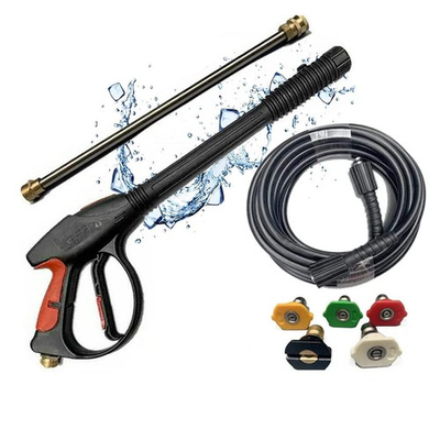 #ad #ad 8 Part Pressure Washer Gun Replacement Kit 8m Hose Wand 26 Ft 3000 PSI High ... $61.06