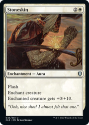 Stoneskin #045 (Foil) - Commander Legends: Battle for Baldur's Gate