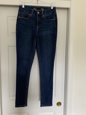 Seven7 Women  s Tummy Less High-Rise Skinny Jeans, Size 4 EUC