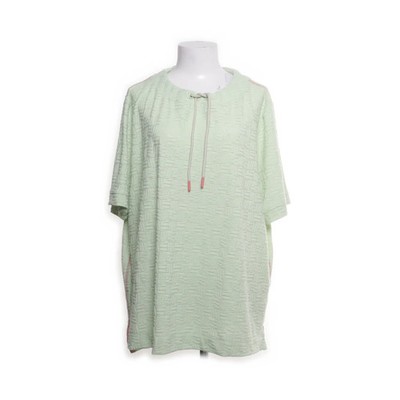 Multiblu, Top, Größe: 46, Grün, Elasthan/Polyester/Viskose, Streifen, Damen #ibE