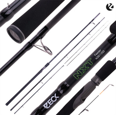Zeck NXT Feeder 3,60 m 3,80 m 4,00 m Feederrute Köfi- + Feederangeln 2 Spitzen