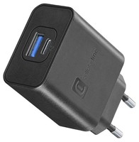 Cellular Line Dual Super Fast Charger 45W - Samsung Schwarz