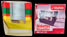 Imation IBM Formated 2HD 1.44MB Diskettes 35 NEW