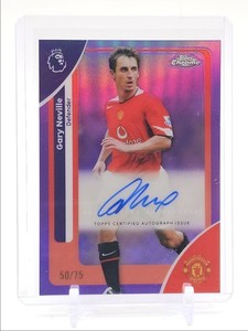 Gary Neville Autograph | eBay 10シリ【Gary Neville】 直筆サイン 