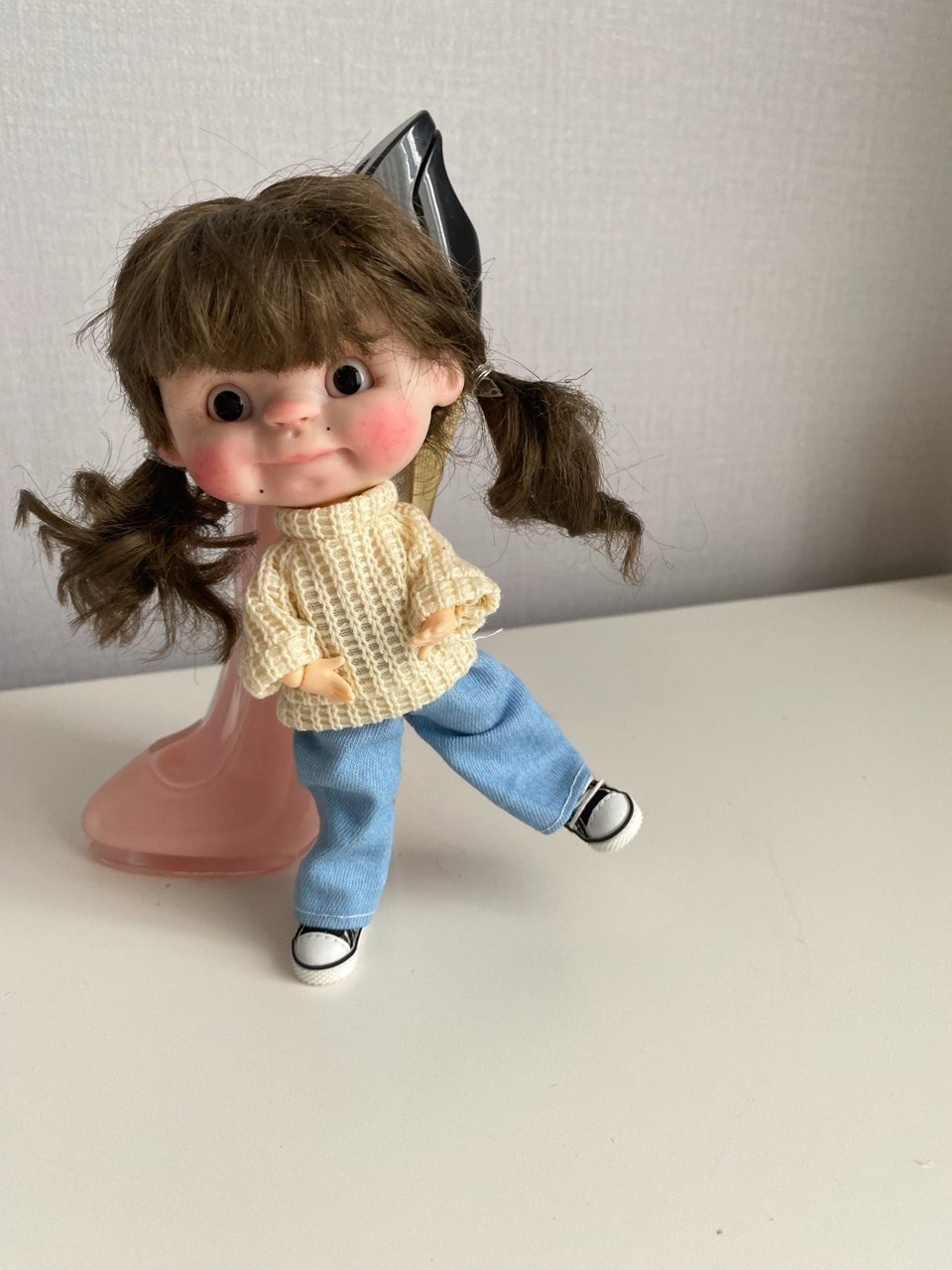 Obitsu11 - 15cm figurine articulée en vinyle pour customisation et poupée fait main
