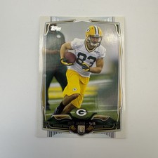 2014 Topps Jeff Janis #386 Rookie RC Green Bay Packers