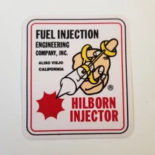  Hilborn Fuel Injection sticker decal hot rod rat rod vintage  look 239