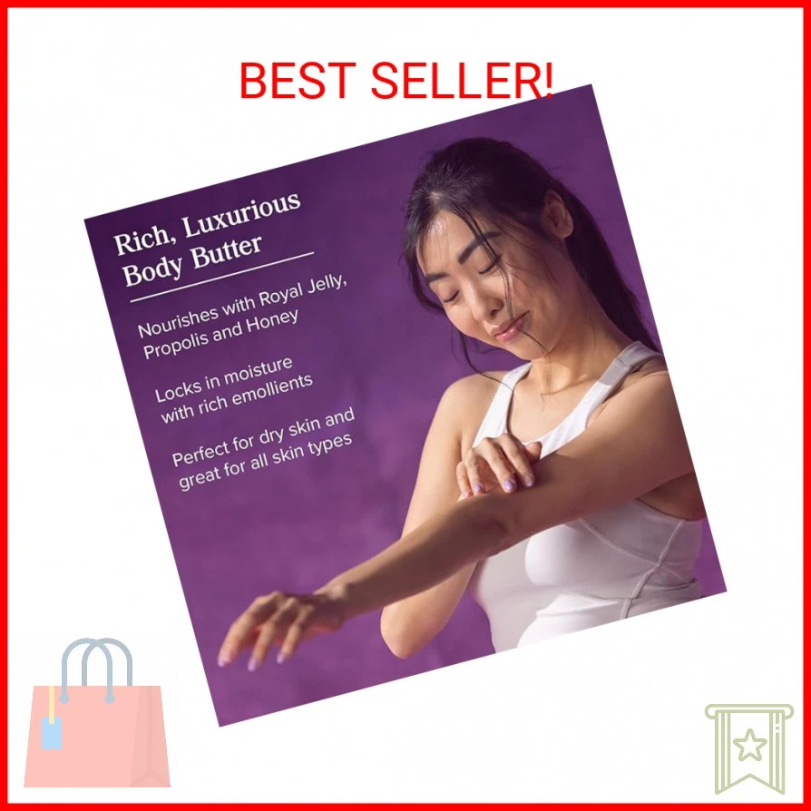 HERITAGE STORE Manteca Corporal Egipcia Dorada, Hidratante Corporal para el Cuidado de la Piel Seca, Sin Foto 2 de 2