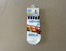 2 Pairs Disney Cars Lightening McQueen 18-24 Months Baby Socks, New With Tags