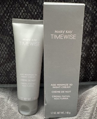 MARY KAY TIMEWISE AGE MINIMIZE 3D -NIGHT CREAM -COMBINATION TO OILY- MOISTURIZER
