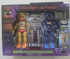 Jazwares Five Nights at Freddy's Endo Series Toy Chica Set Glowing Eyes Figures