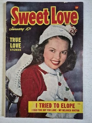 Sweet Love #3 VG Pre-Code GOLDEN AGE ROMANCE 1950, Harvey 