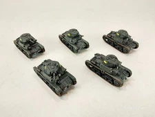 Battlefront Flames of War Italian Army M13/40 or M14/41 Platoon Lot of 5 Tanks