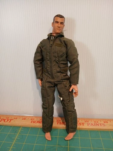 G. I. Joe 12 inch 1996 Hasbro Green Coveralls