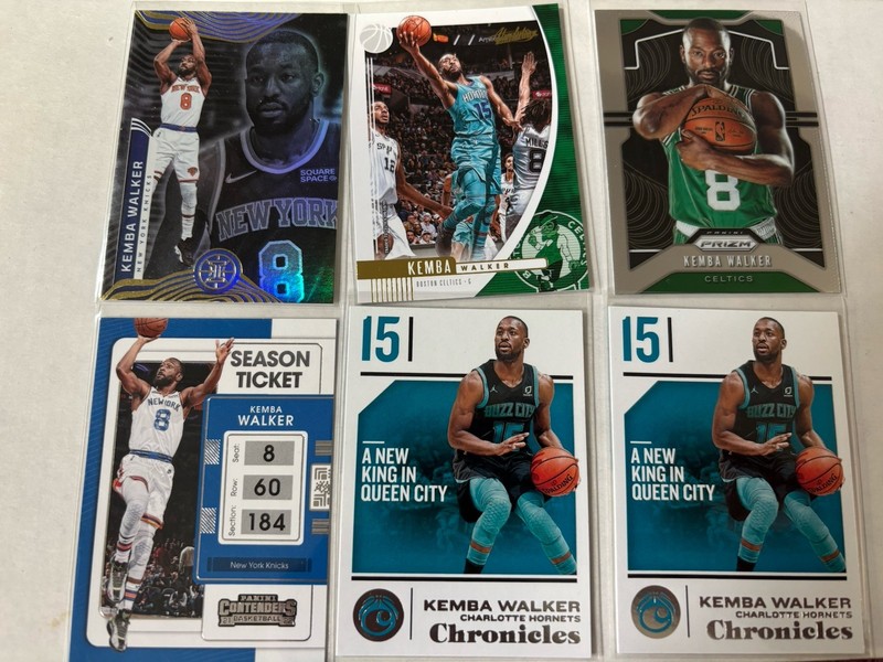 Kemba Walker Lot Of 12 Cards