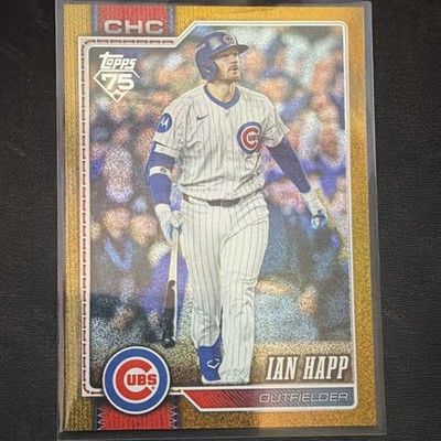 Topps 2026 Series 2 Ian Happ Chicago Cubs #585 Serial Numbered 17/50