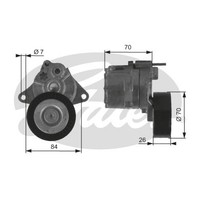 Gates Riemenspanner, Keilrippenriemen Drivealign® T38415